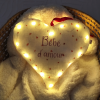 veilleuse bébé cœur bébé d’amour lumineuse LED lumière douce nuit enfant