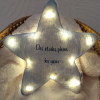 veilleuse bébé étoile personnalisée LED lumière douce nuit bébé