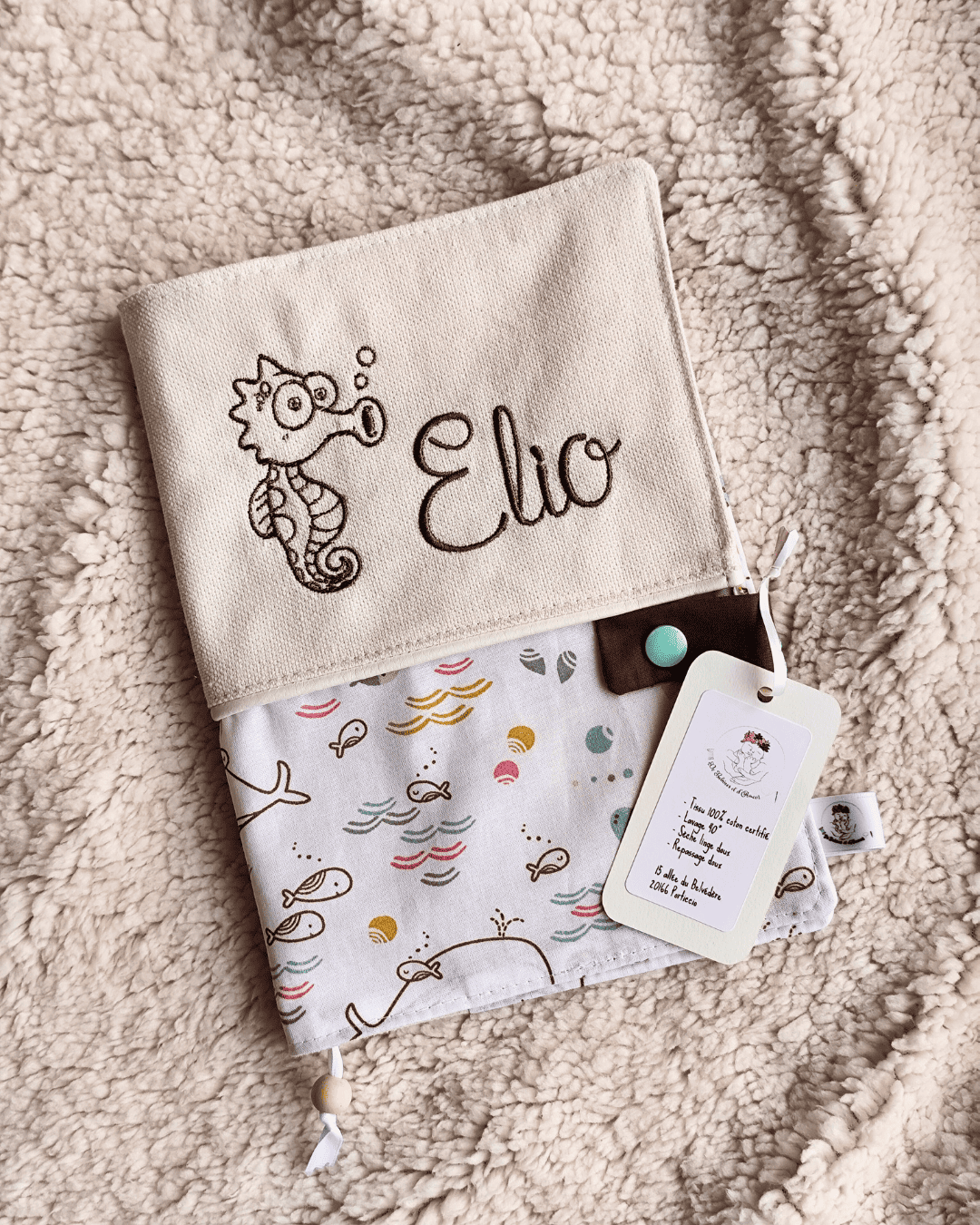 protege-carnet-naissance Protège carnet de santé personnalisé