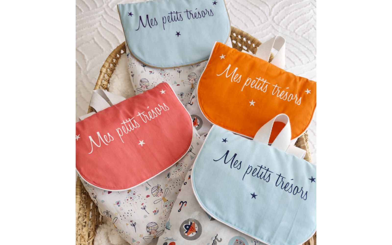 sac à dos enfant personnalisé différents modèles prénom