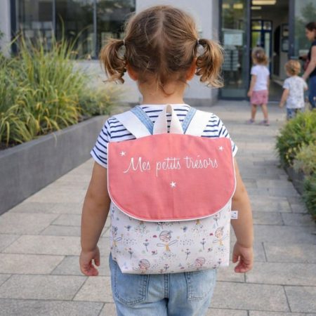sac à dos enfant personnalisé prénom maternelle crèche