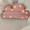 veilleuse bébé nuage personnalisée prénom cadeau naissance