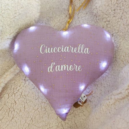 Veilleuse cœur bébé